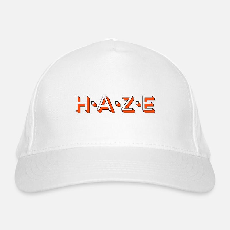 Haze lettering Organic Baseball Cap