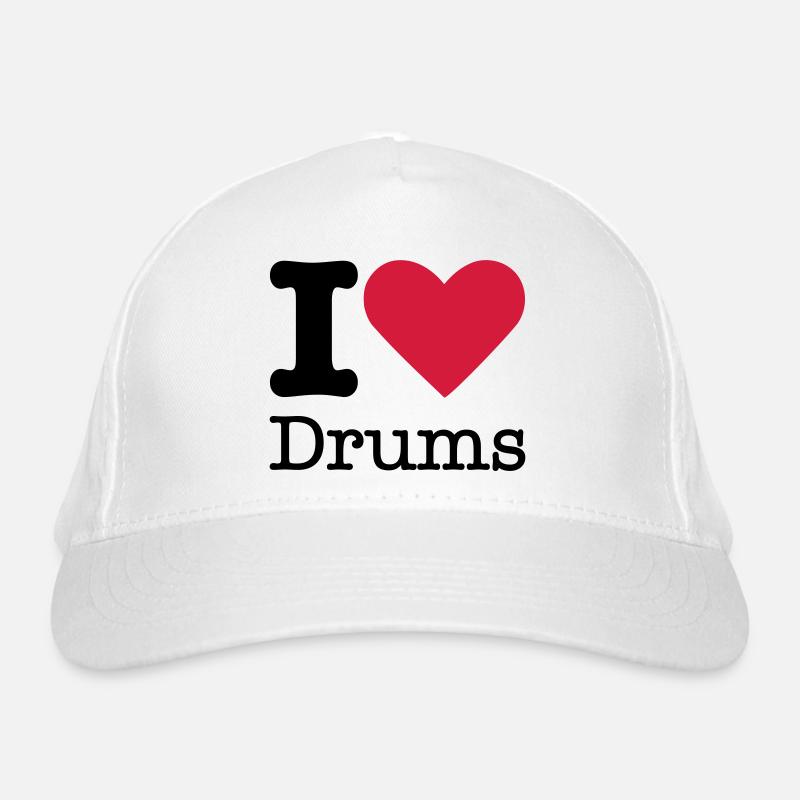 J'aime Drums Casquette classique bio