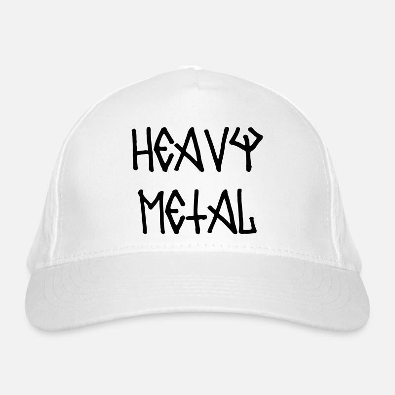 Schwermetall Bio-Baseballkappe