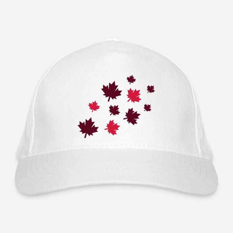 Ahornblätter Bio-Baseballkappe