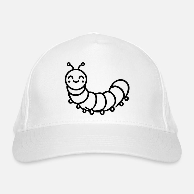 Caterpillar Butterfly Worm Organic Baseball Cap
