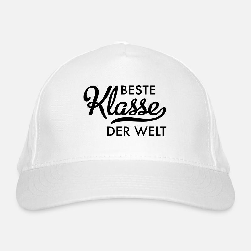 Beste Klasse der Welt Bio-Baseballkappe