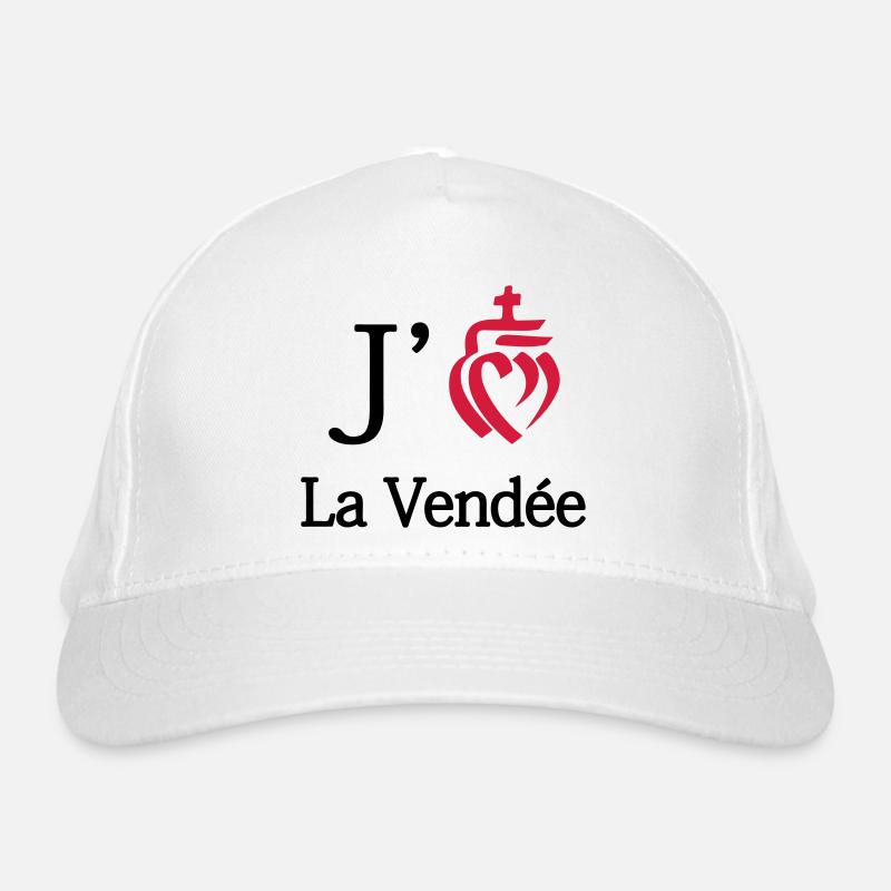 Ich mag die Vendée Bio-Baseballkappe
