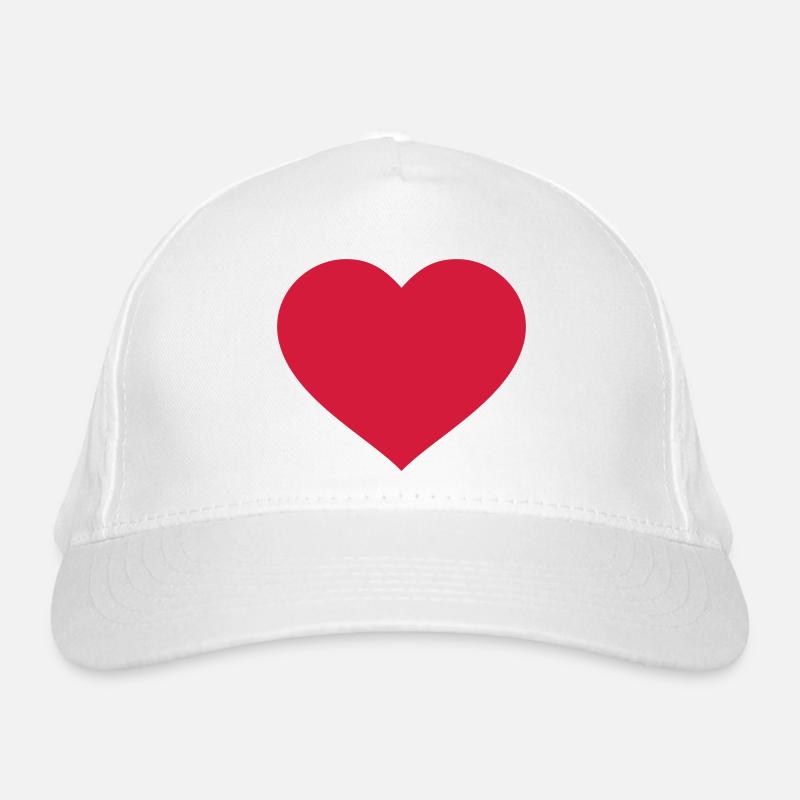 herz Bio-Baseballkappe