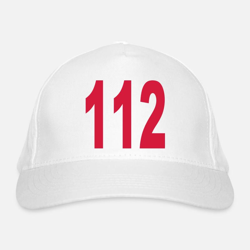 Notruf 112 Bio-Baseballkappe