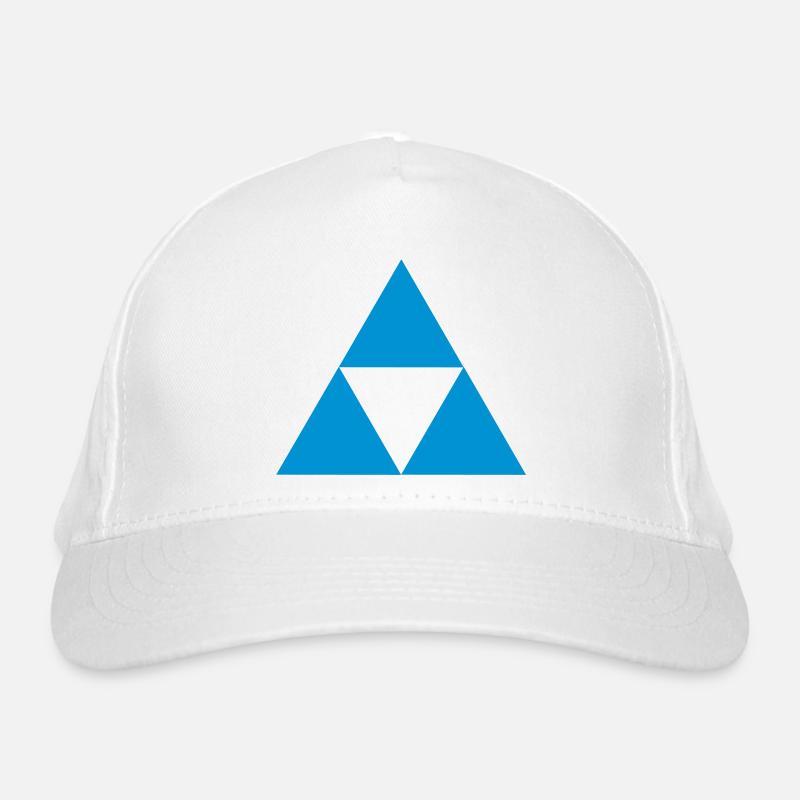 hipster triangle Organic Baseball Cap