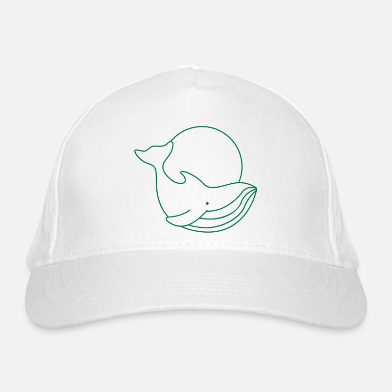Cercle de baleine mignon Casquette classique bio