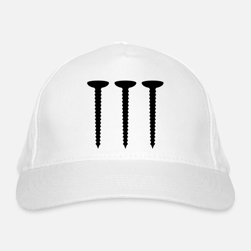 3 Screws Organic Baseball Cap