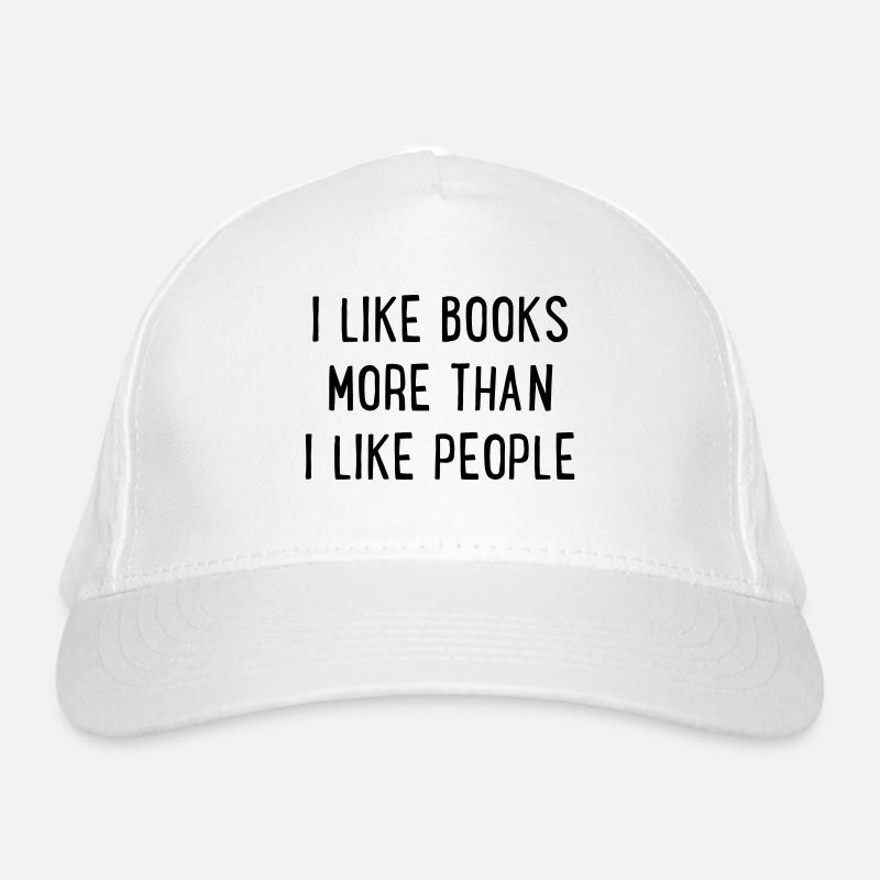 Books Organic Baseball Cap