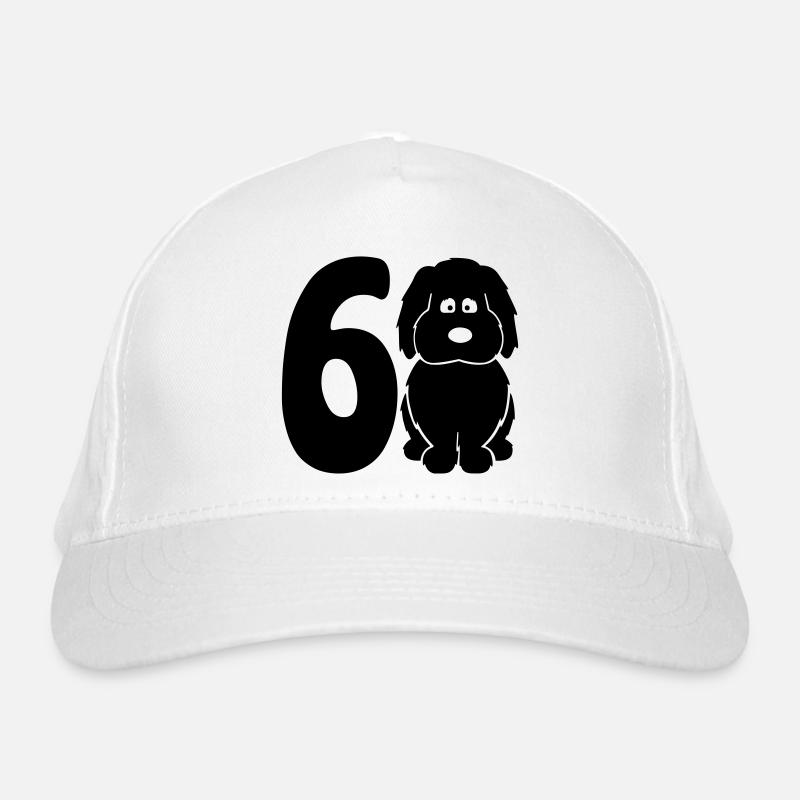 60 ans (et) heureux avec un chien Casquette classique bio