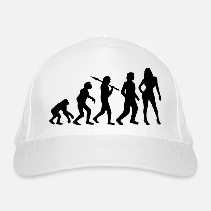 Hot Girl Evolution Bio-Baseballkappe