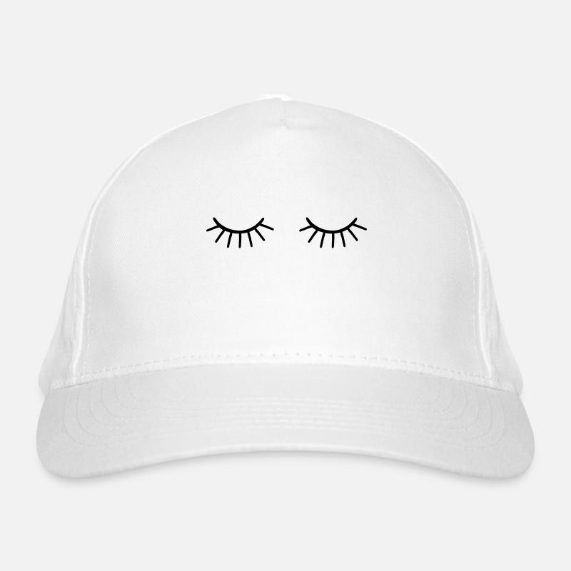 Les yeux fermés Casquette classique bio