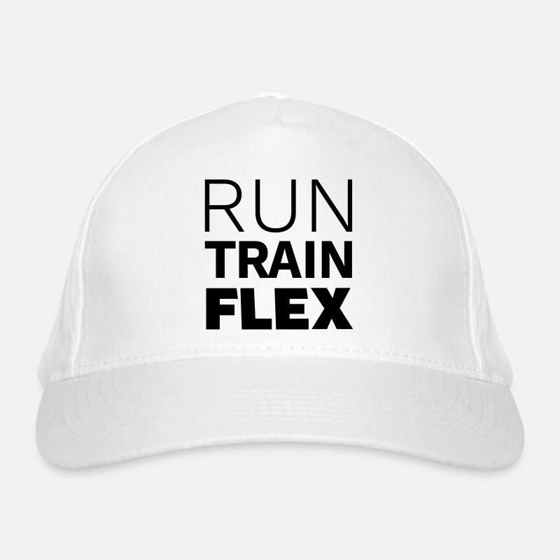 Run Train Flex Organic Baseball Cap