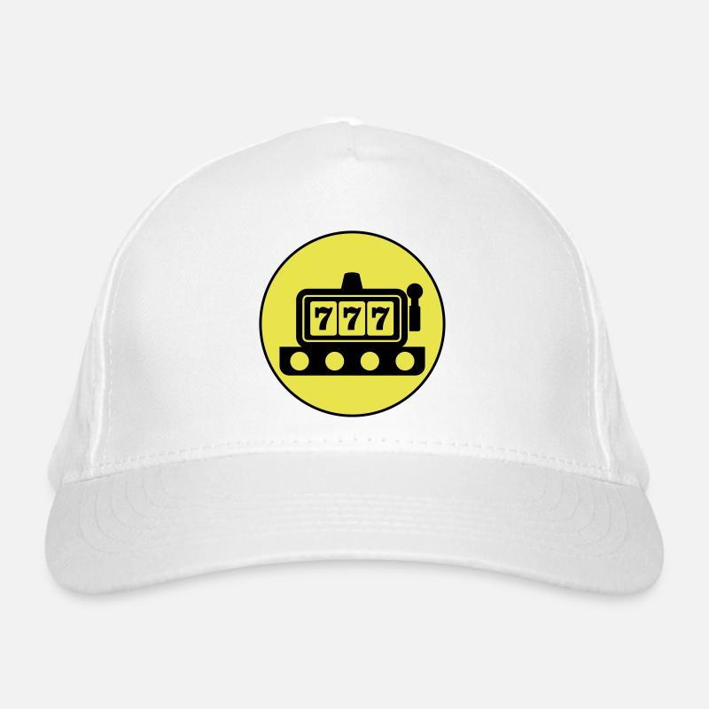 One-armed bandit circle Organic Baseball Cap