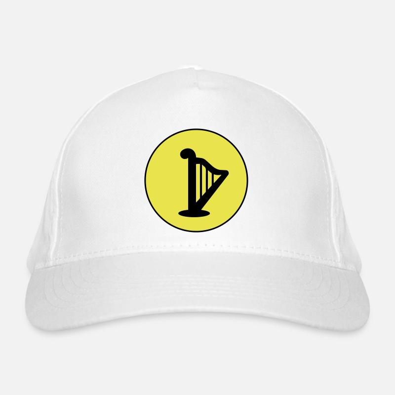 Symbole de la harpe Casquette classique bio