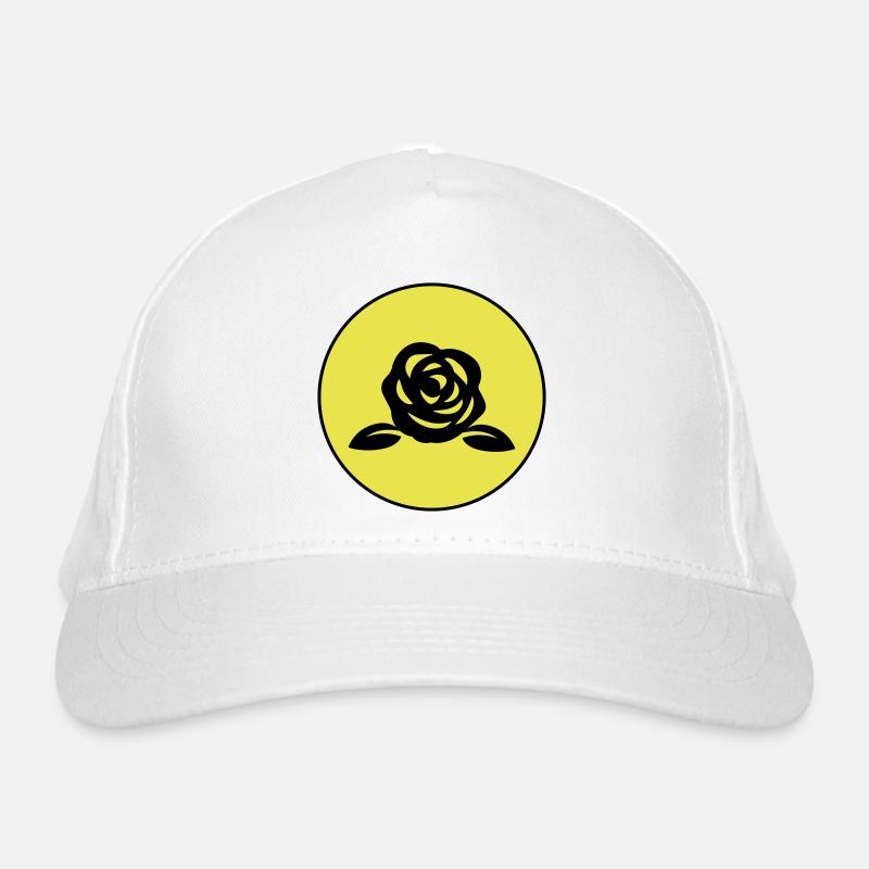 Symbole de la rose Casquette classique bio