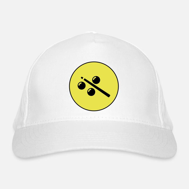 Billard symbol icon Bio-Baseballkappe