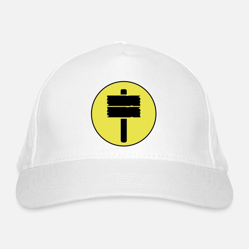 Signpost icon Organic Baseball Cap