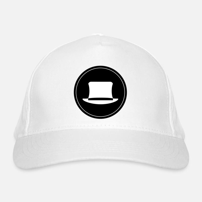 Groom Cylinder Circle Organic Baseball Cap