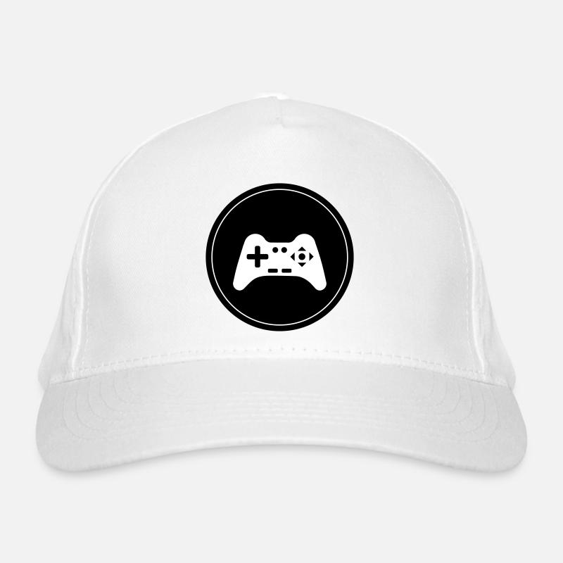 Gamepad Symbol Controller Circle Organic Baseball Cap