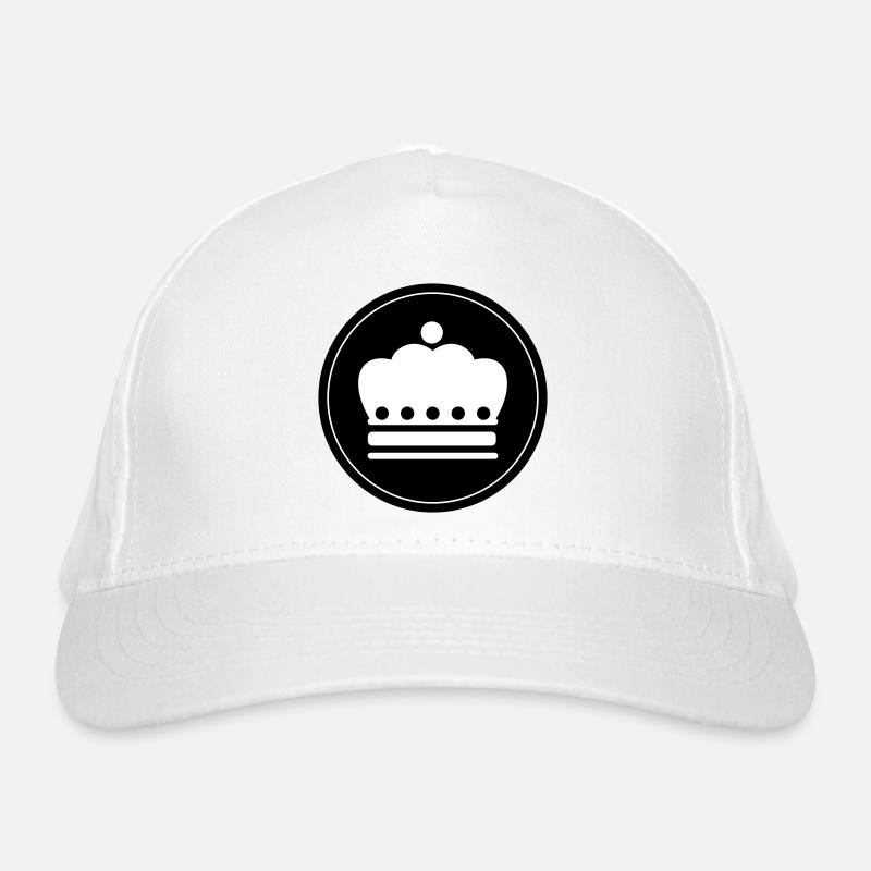 Krone icon Bio-Baseballkappe