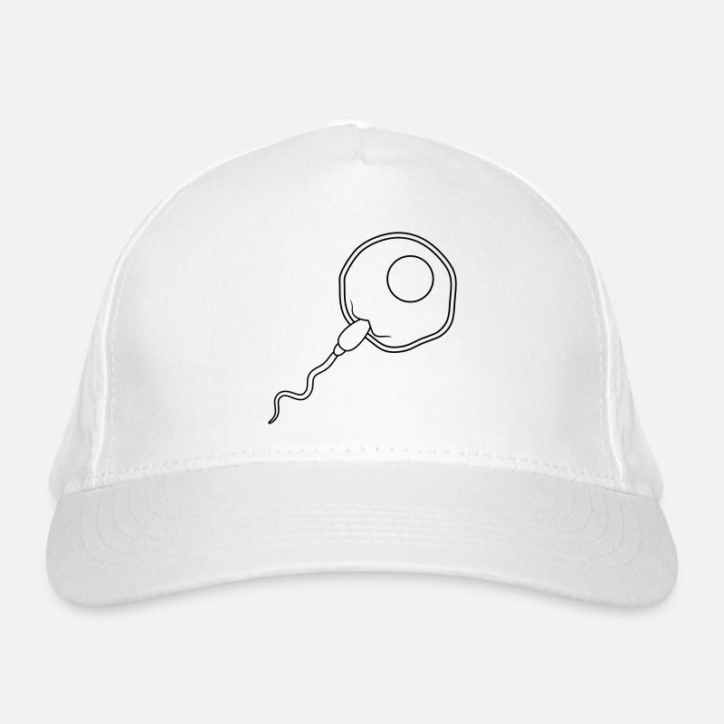 fertilization egg insemination egg sperm sperm Organic Baseball Cap