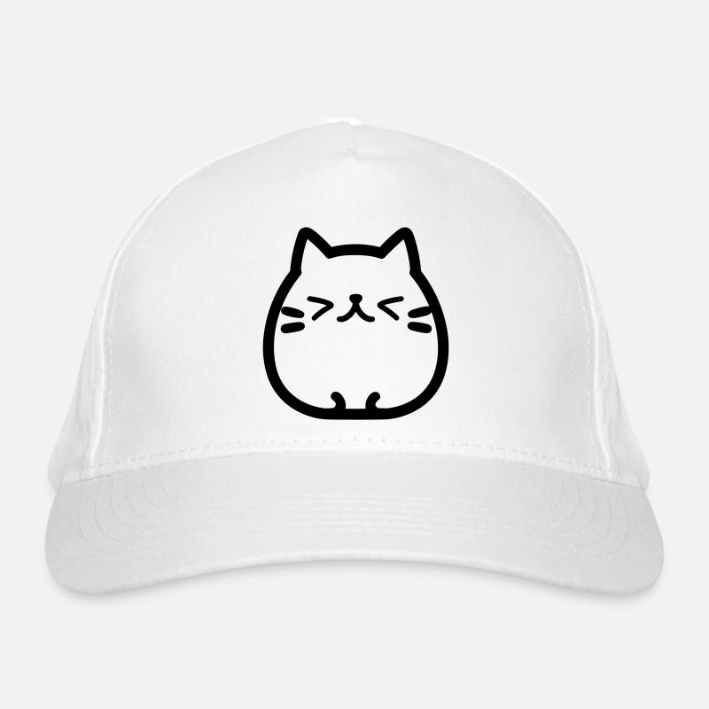 Katze Bio-Baseballkappe