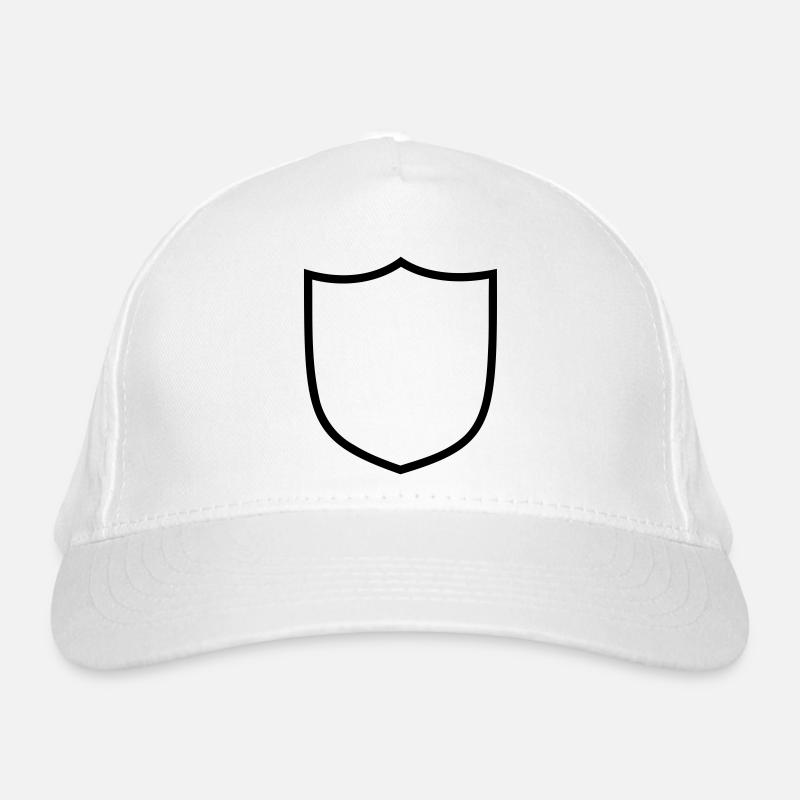 Wappen leer Vorlage Schild Abzeichen Logo Bio-Baseballkappe