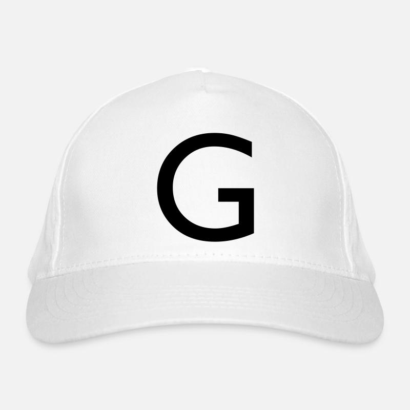 Capital G Casquette classique bio