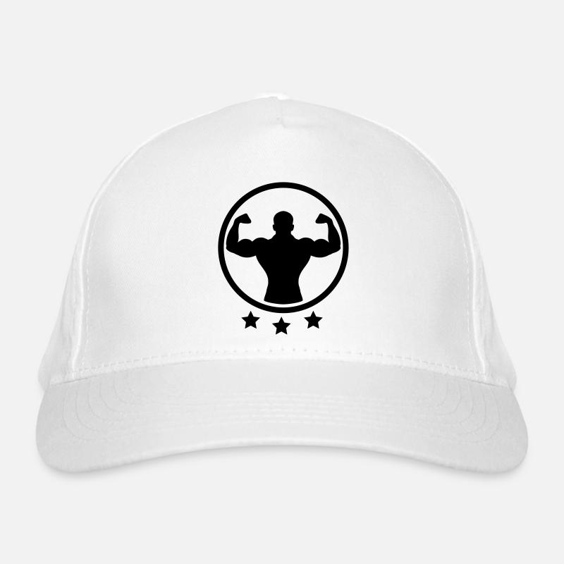 bodybuilding_logo Organic Baseball Cap