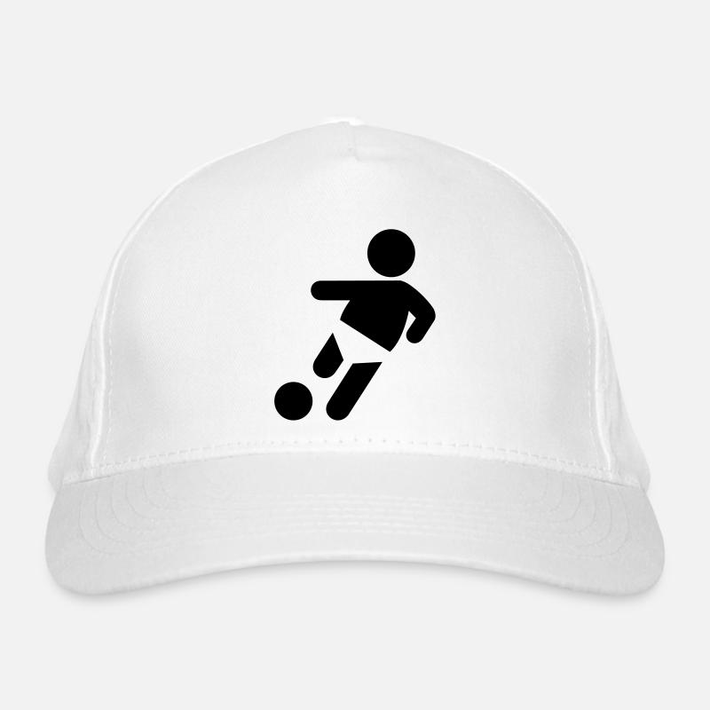 Baby Kicker - Organic Baseball Cap - white