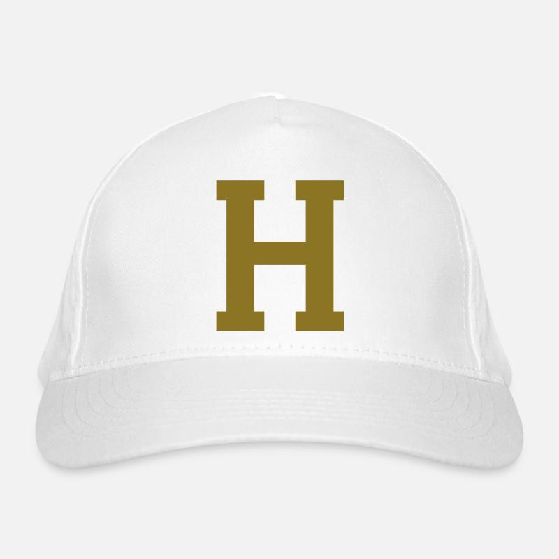 h - buchstabe Bio-Baseballkappe
