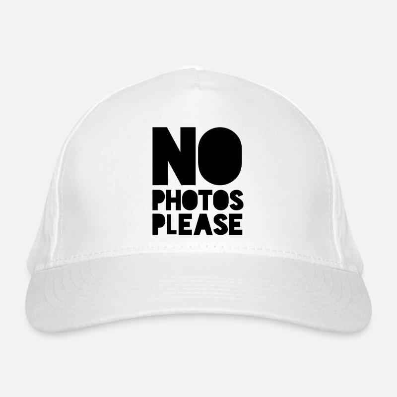 no pictures please Organic Baseball Cap