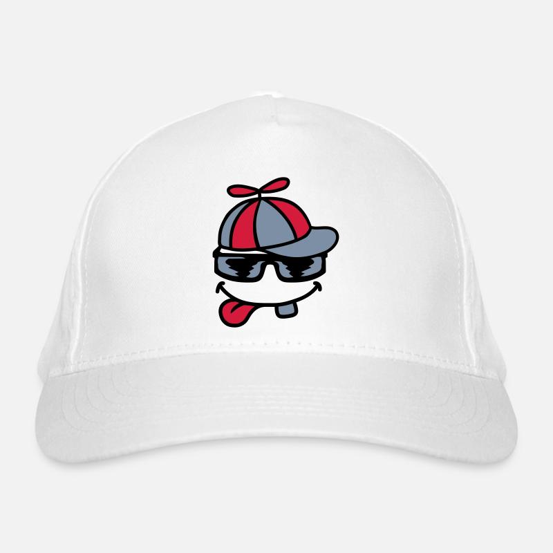 Comic Face Propeller Cap Éolienne Casquette classique bio