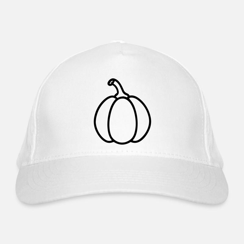 Kürbis Bio-Baseballkappe
