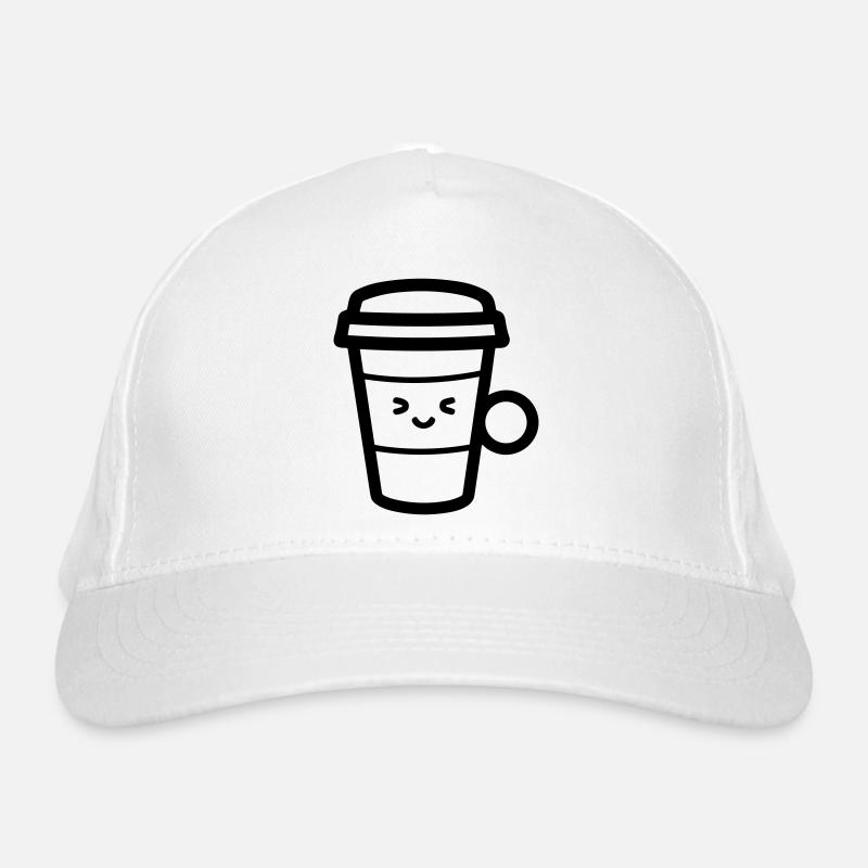 Kaffeebecher Bio-Baseballkappe