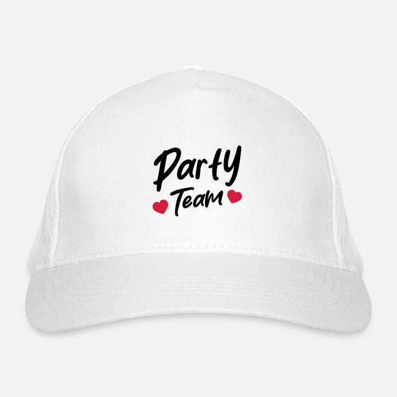Party Team Organic Baseball Cap