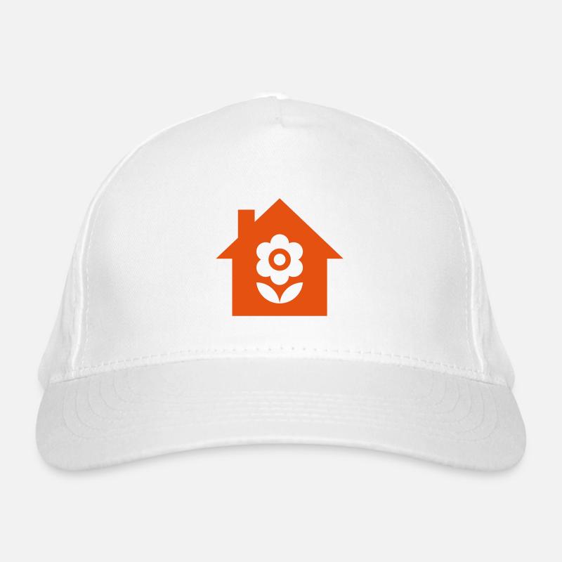 Maison aux fleurs, marché aux fleurs, jardinerie Casquette classique bio