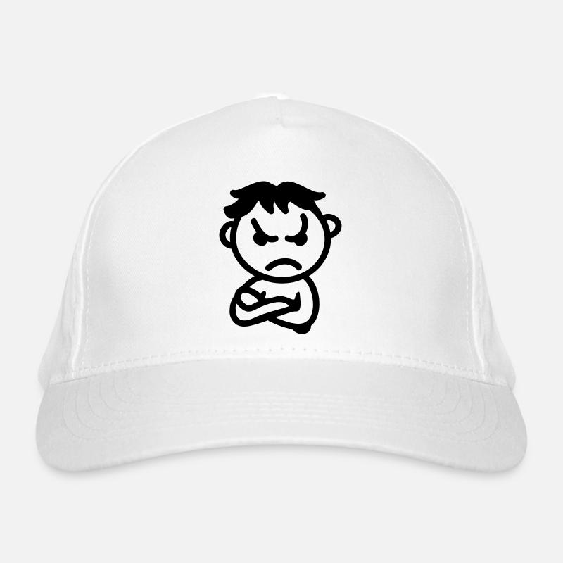 bad mood - line Organic Baseball Cap