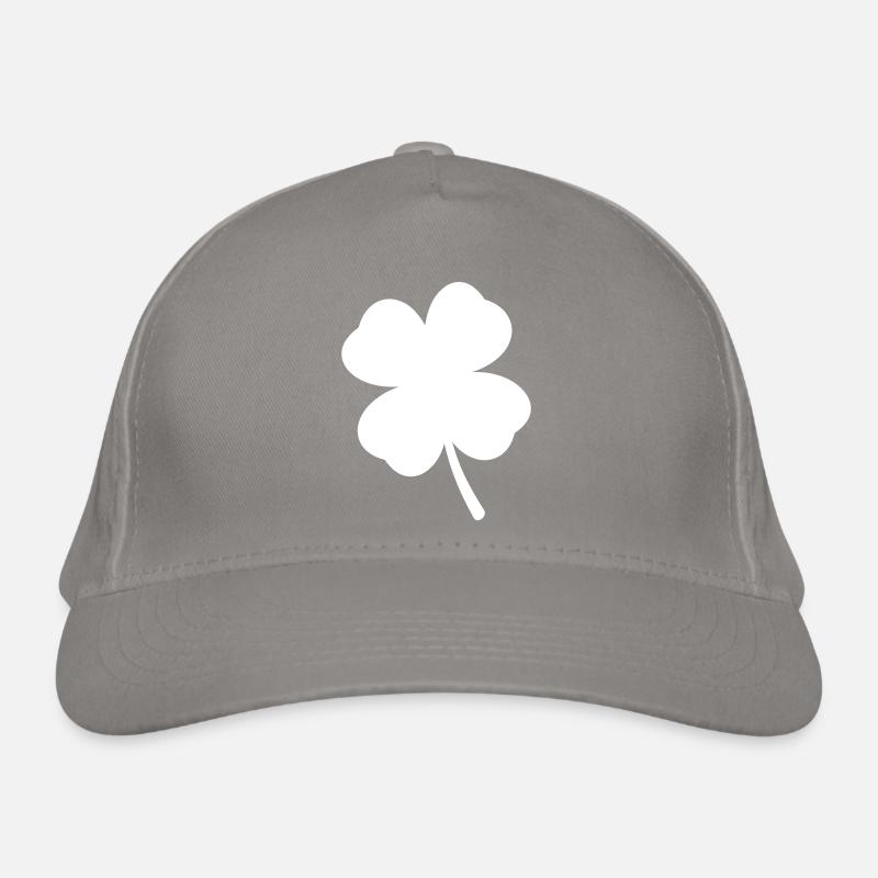 Cloverleaf Symbol Organic Baseball Cap