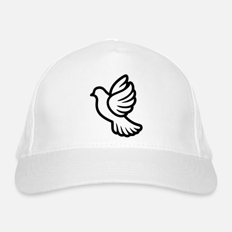 Taube Bio-Baseballkappe