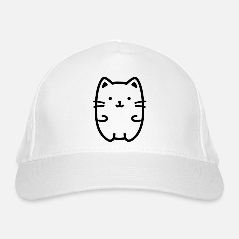 chat Casquette classique bio