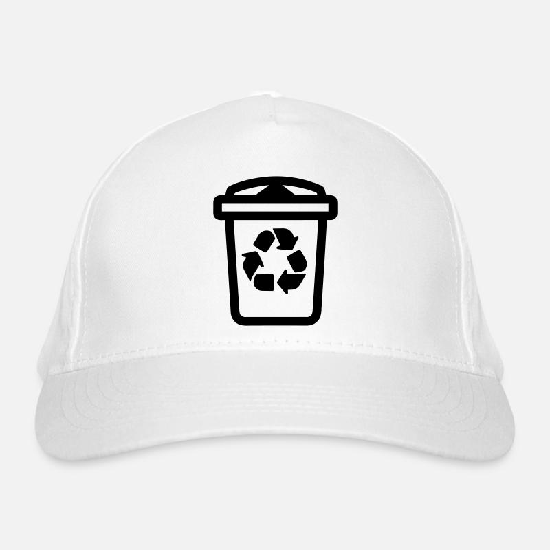 Mülltonne Bio-Baseballkappe