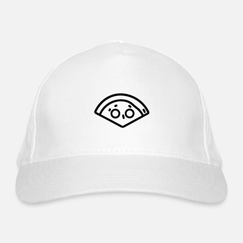 Pizzastück Bio-Baseballkappe