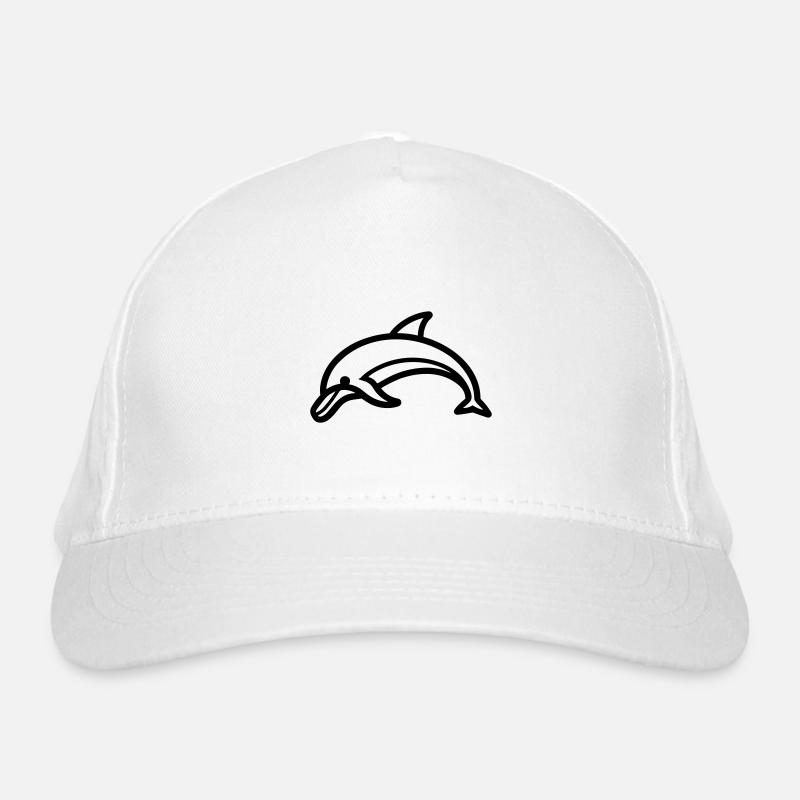 Delfin Bio-Baseballkappe