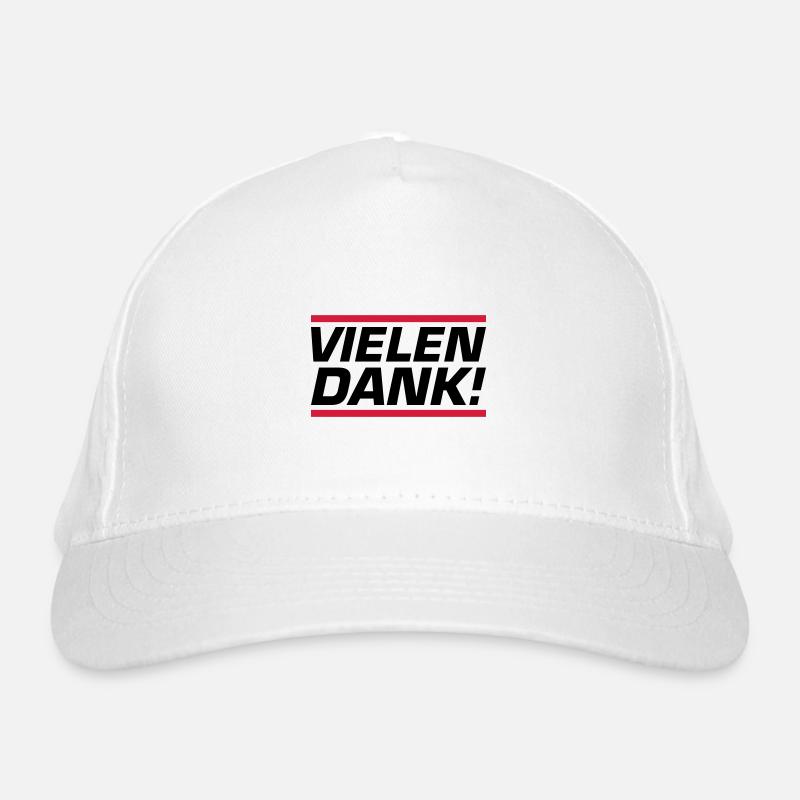 Vielen Dank Danke Bio-Baseballkappe