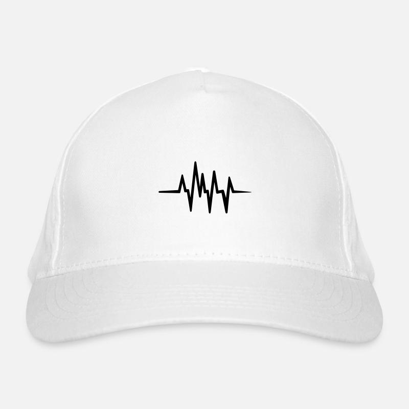 Heartbeat, pulse Organic Baseball Cap