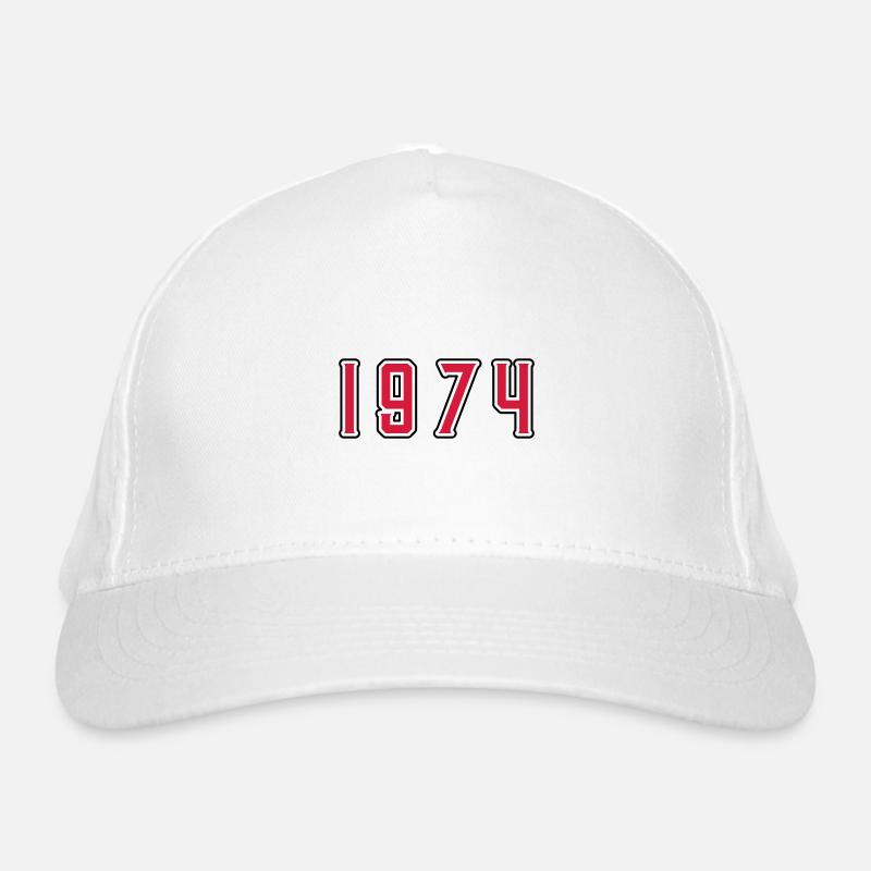1974 anniversaire Casquette classique bio