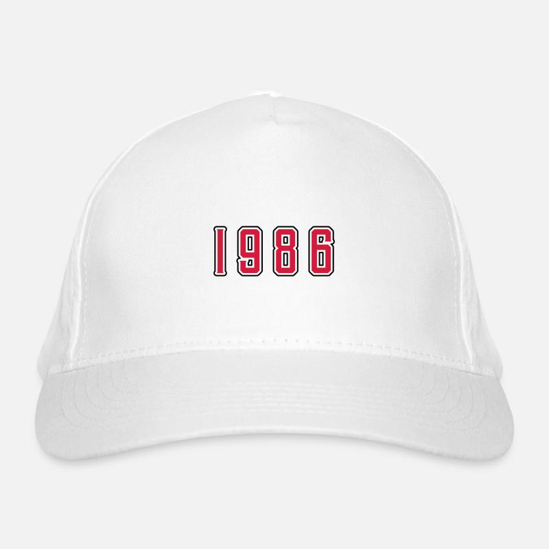 1986 year birthday Organic Baseball Cap