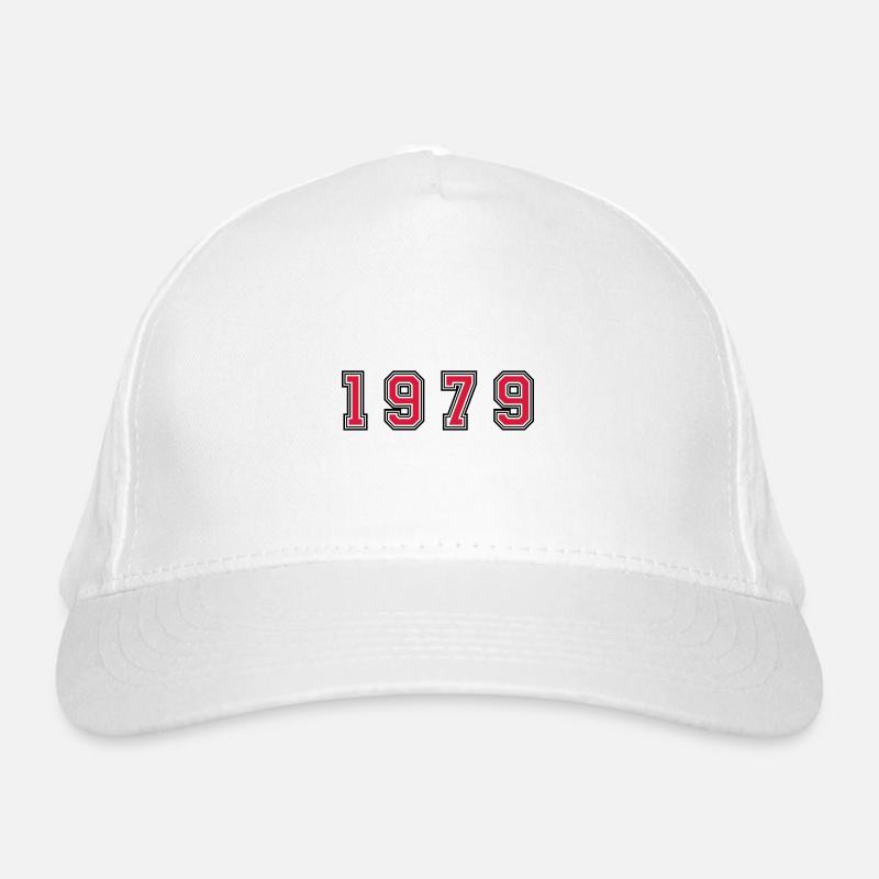 1979 year number Organic Baseball Cap